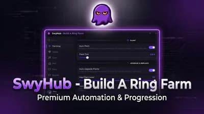 SwyHub | Build a Ring Farm - Auto Farm, Auto Seed, Auto Plot