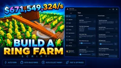 Build A Ring Farm Script - Auto Farm & Auto Money | Axon Hub