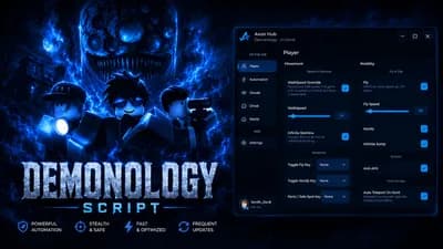 Axon Hub — Demonology Script Ghost ESP & Auto Tools