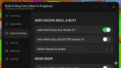 AUTO FARM, AUTO ROLL SEED, AUTO PET, EVENT,...