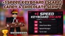 *NEW* SCRIPT +1 Speed (Keyboard: Escape
