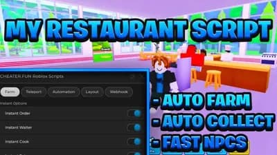 *NEW* Run a Restaurant Script | Auto Farm, Auto Cook