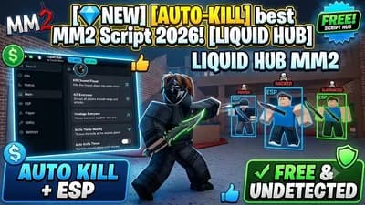 Liquid Hub - MM2 | Auto Kill, Auto Shoot, ESP, Prediction