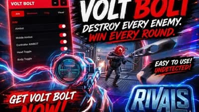 VOLTBOLT MOBILE/CONTROLLER AIMBOT ESP ETC RIVALS SNIPER DUEL