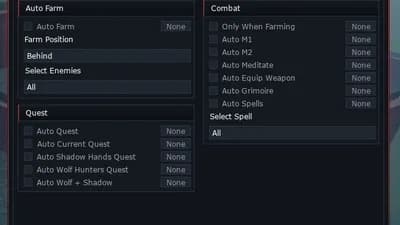 AUTOFARM, AUTO QUEST, TELEPORTS AND MORE