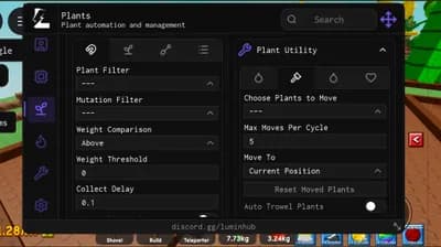  Lumin Hub Best GAG2 KEYLESS Script
