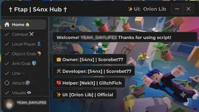 S4nx Hub | Fling things and people🧠