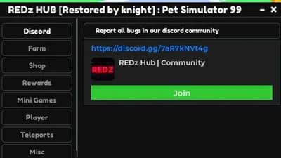 Redz hub [restored by knight]