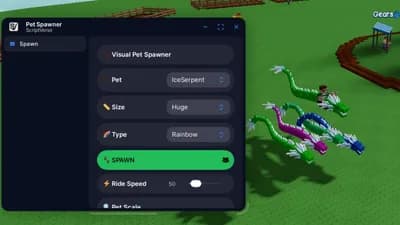 Grow a Garden 2 - Pet Spawner (Visual) Ride and Fly Pets!
