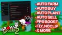 SolvexGUI Auto Farm Auto Plant Auto Buy Auto Sell FPS Boost