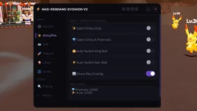 Auto Farm & Catch, Catch Shiny & Prismatic, Teleport | FREE