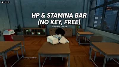 Hp & Stamina Bar (NO KEY, FREE)