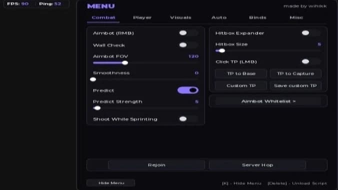 wihikk's hub AUTOFARM UPDATE