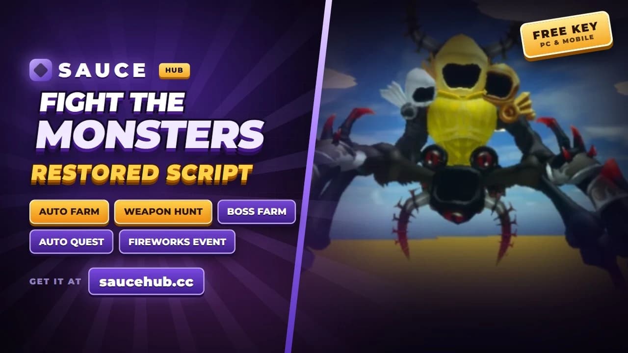 SAUCE HUB | Fight The Monsters: Restored (UPDATE v1.4)
