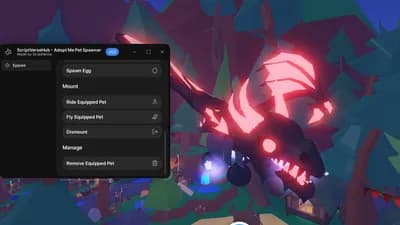 Adopt me - Pet Spawner (Visual) Ride and Fly Any Pets! thumb 2