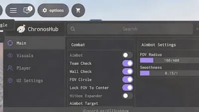 Chronos Esp Hub Keyless AutoFarm Aimbot Esp Dupe &More