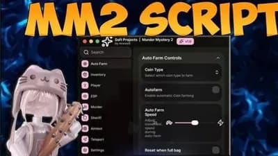 New MM2 Keyless Kill All Autofarm Aimbot Esp Dupe Undetected