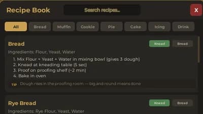 Enhanced Recipe Book