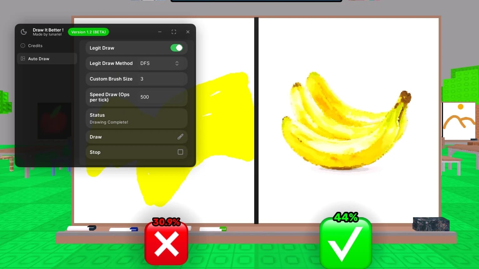 Auto Draw ll Made by Lunariel ll LunarielHub