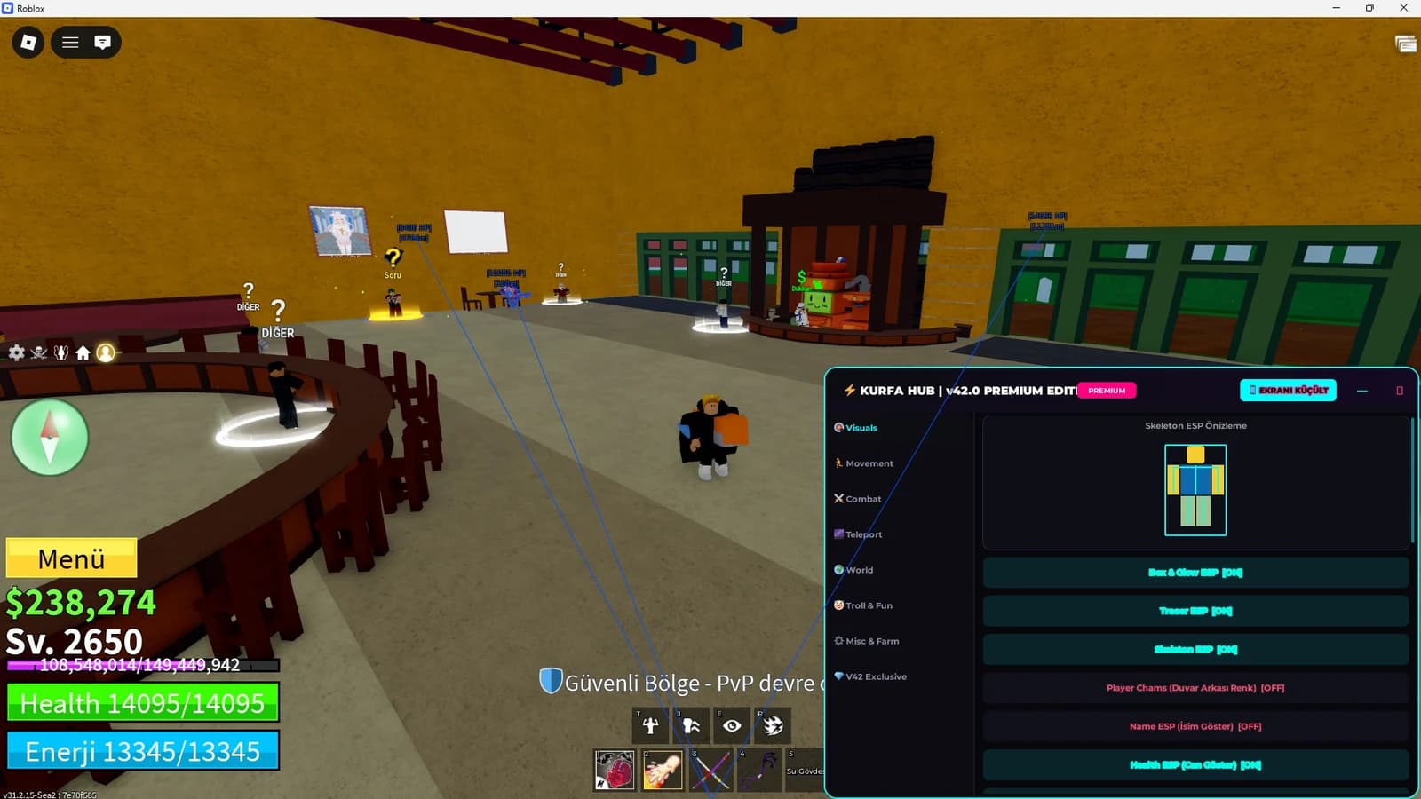 Roblox Script KURFA HUB
