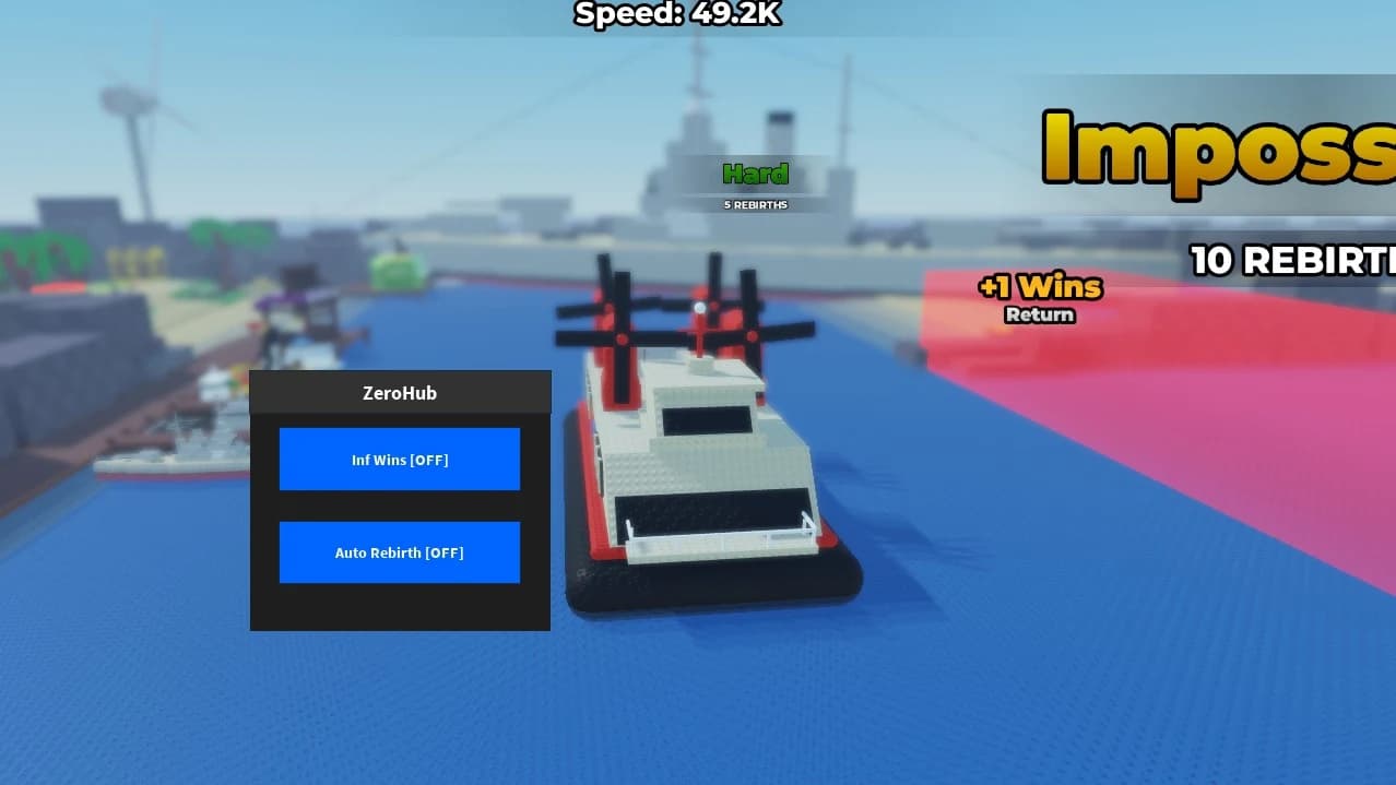 Infinite wins, Auto rebirth