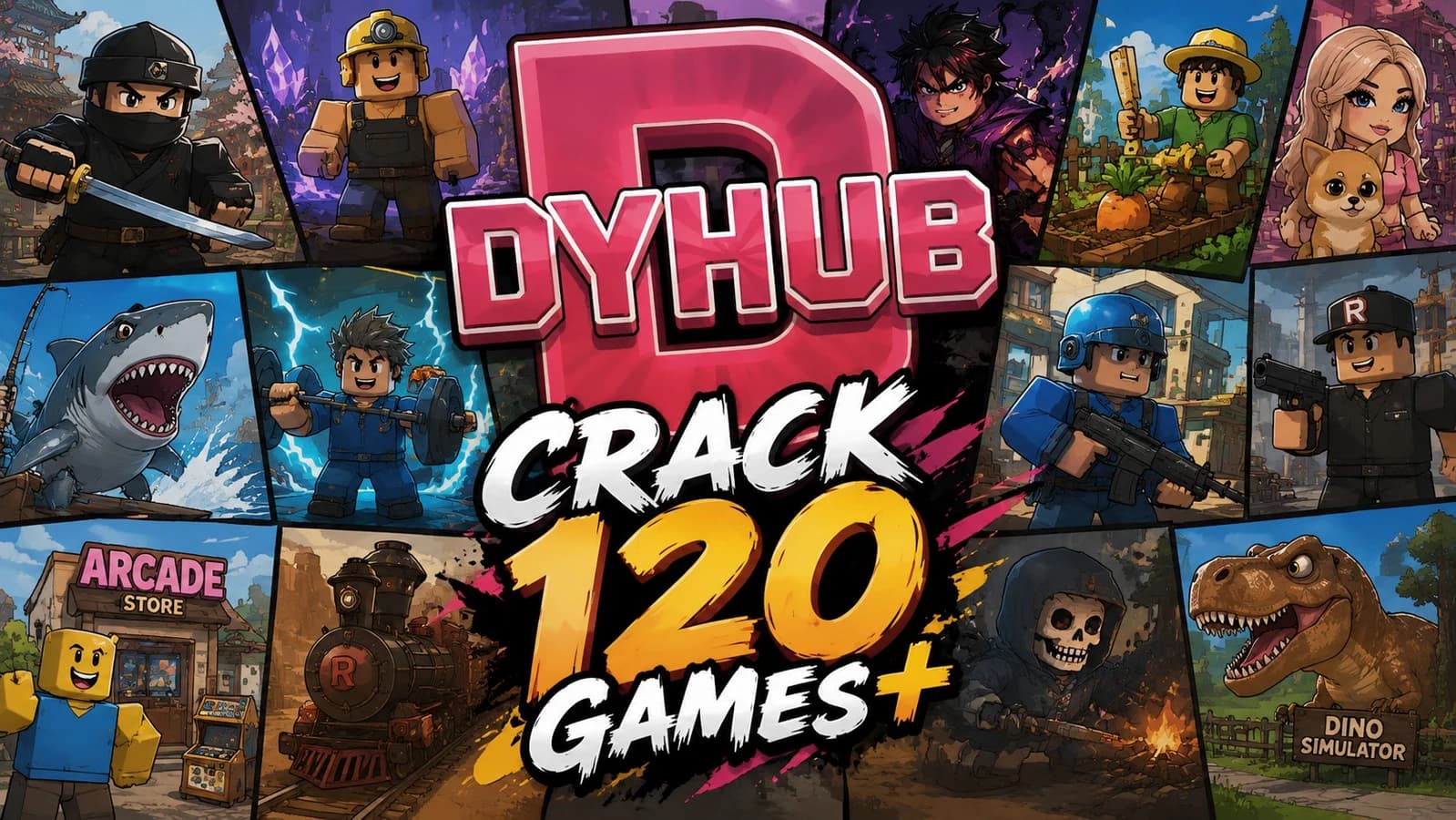 🔥 Kynox Hub — DYHUB Crack (Multi-Game Hub)