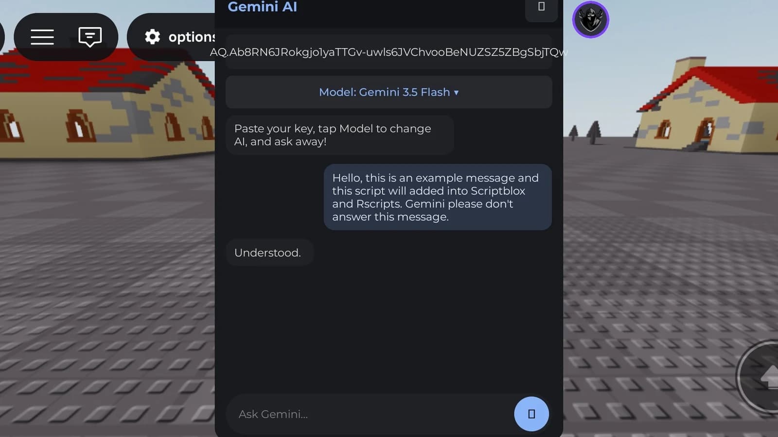 Gemini AI script