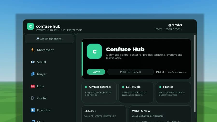 Confuse Hub keyless