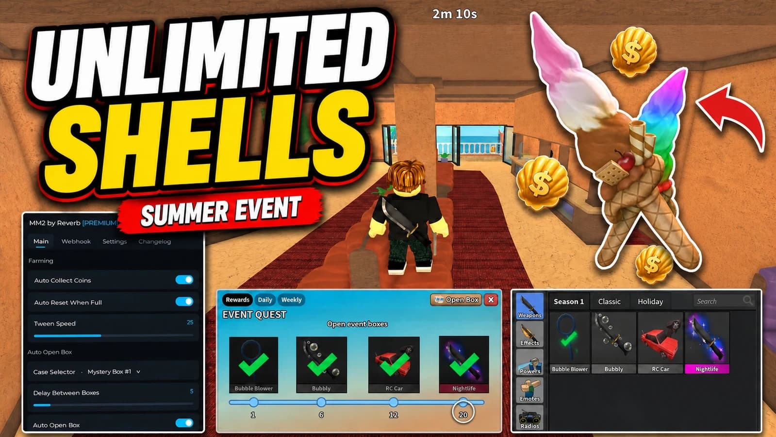 AUTO SUMMER EVENT MM2 2026 