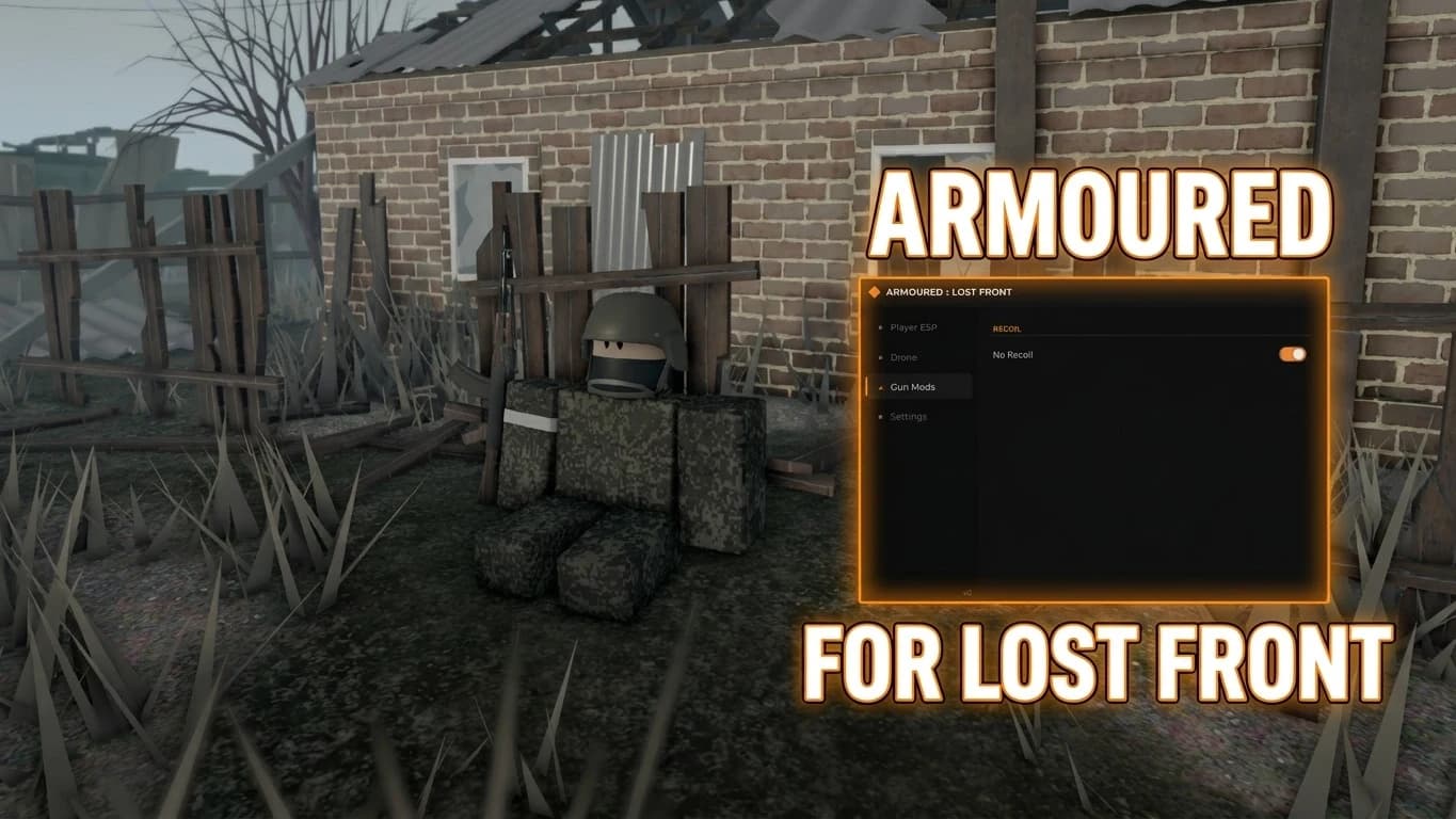 ARMOURED LOST FRONT|NO RECOIL, DRONE ESP, & MORE