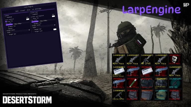 Larp Engine | Silent aim, ESP, UND