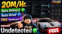 Auto Arrest 20M/Hr, Auto Delivery 10M/Hr. [Free Dashboard]