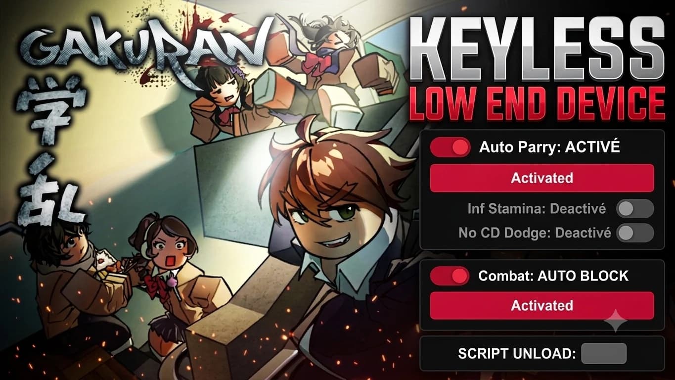 NO LAG FOR LOW END DEVICE | KEYLESS | AUTO PARRY | AND MORE