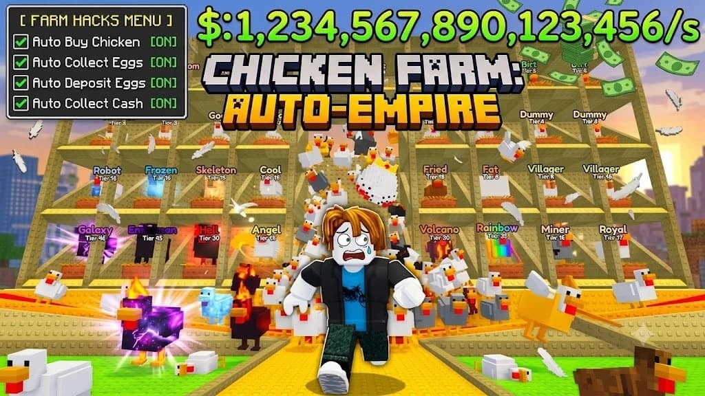 🐔| Auto Farm, Auto Buy Chickens, AND MORE!💰🥚