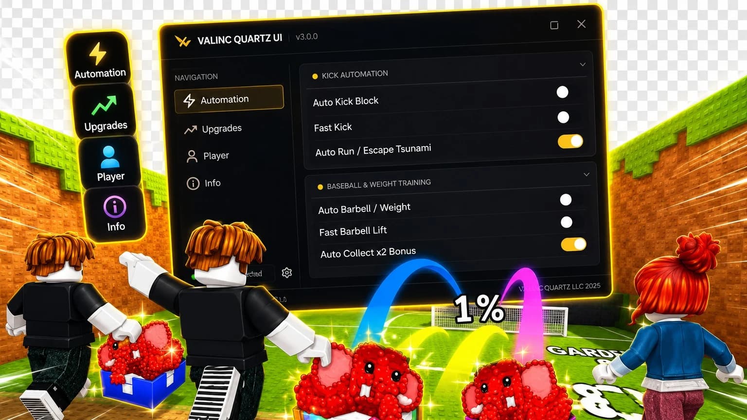 [OP] Kick A Lucky Block Script v1.0.3 - Auto Kick, Auto Boss