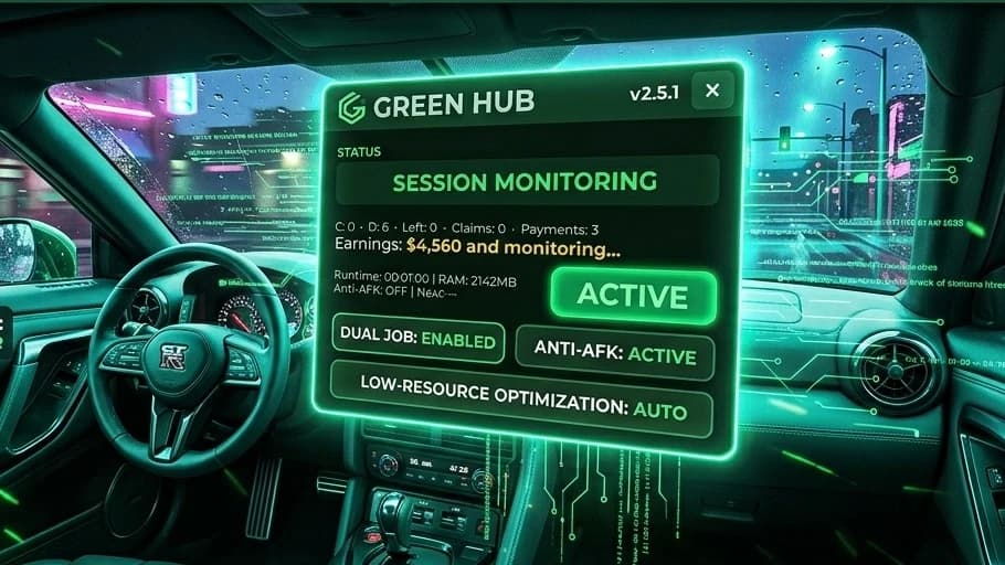 400k+/HR | Greenville Auto Farm | Anti-AFK | Task Claim
