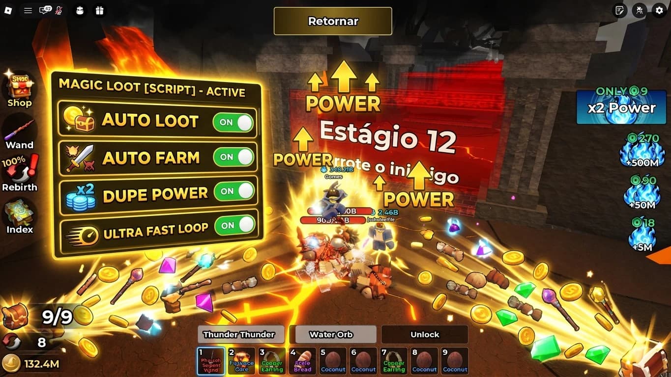 Magic Loot DUPE POWER