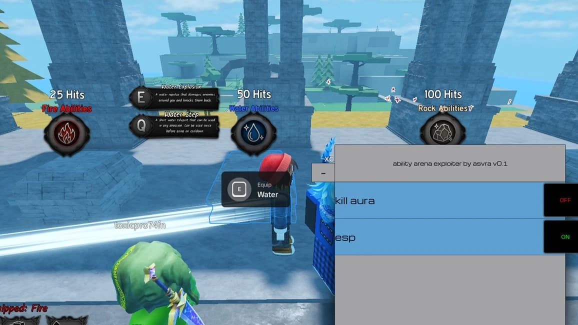 KILL AURA ESP FREE OP SCRIPT ASVRAHUB