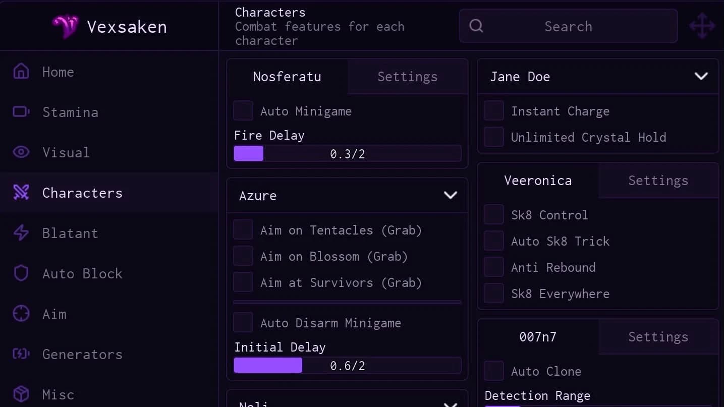 Vexsaken Keyless OP script
