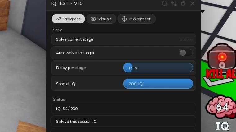 Trophyhub | IQ Test | Auto Solver