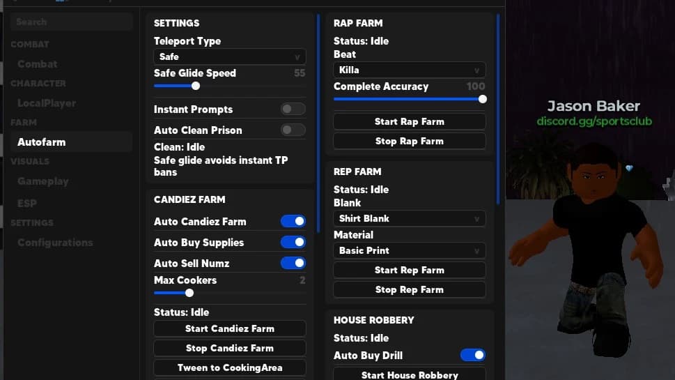 Free Vice City 2 Script | Infinite Money, Silent Aim, Farms