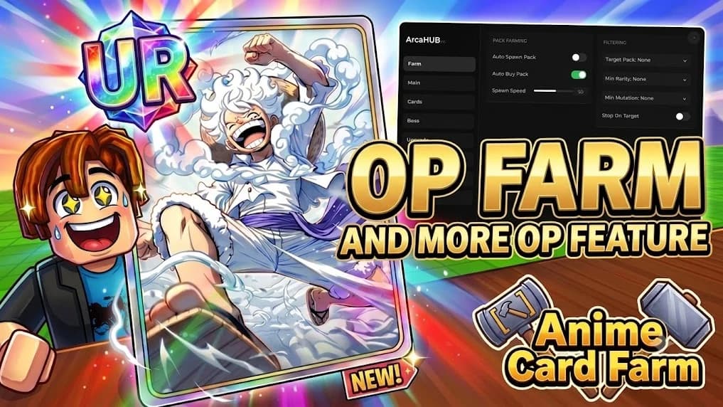 Best Anime Card Farm Script [NO KEY] - OP FARM
