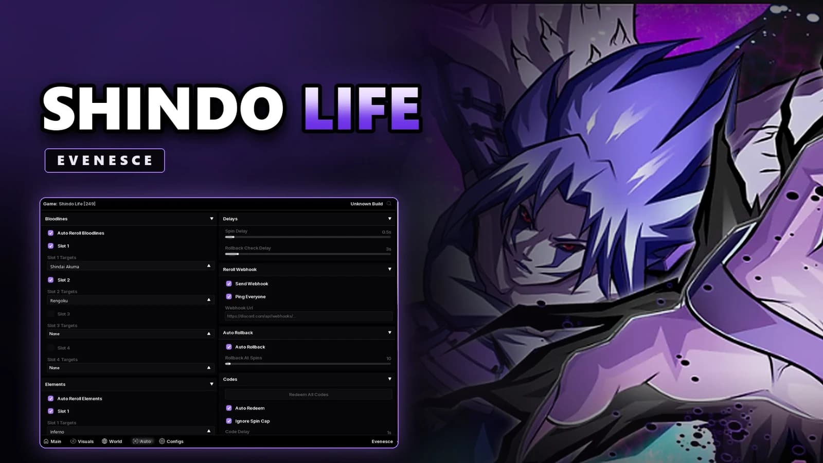 Evenesce Shindo Life - Free