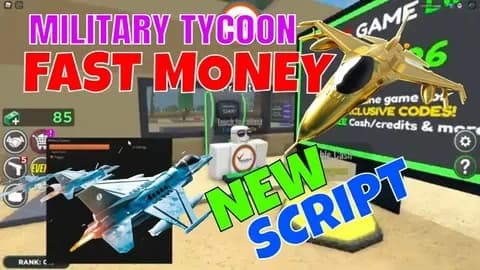 MILITARY TYCOON | AUTO-FARM + AUTO-UPGRADE | NO KEY | PC