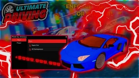 🏁 ULTIMATE DRIVING | AUTO-SPEED + CAR SPAWN | NO KEY | PC