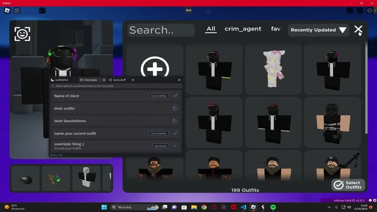 🎨 CATALOG AVATAR | UNLOCK ALL + AUTO-VOTE | NO KEY | PC
