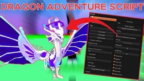 🐉 DRAGON ADVENTURES | AUTO-FARM + ESP | NO KEY | PC
