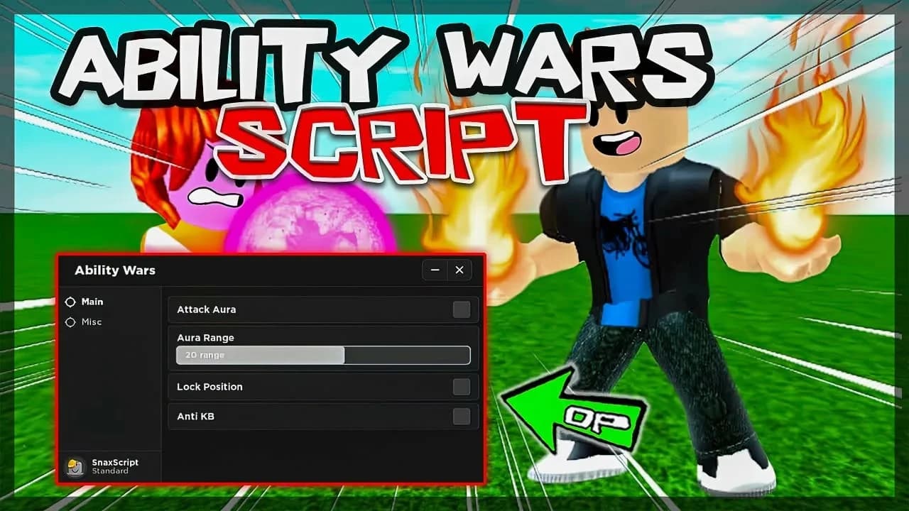 ⚡ ABILITY WARS | AUTO-FARM + ESP + AUTO-SKILL | NO KEY | PC