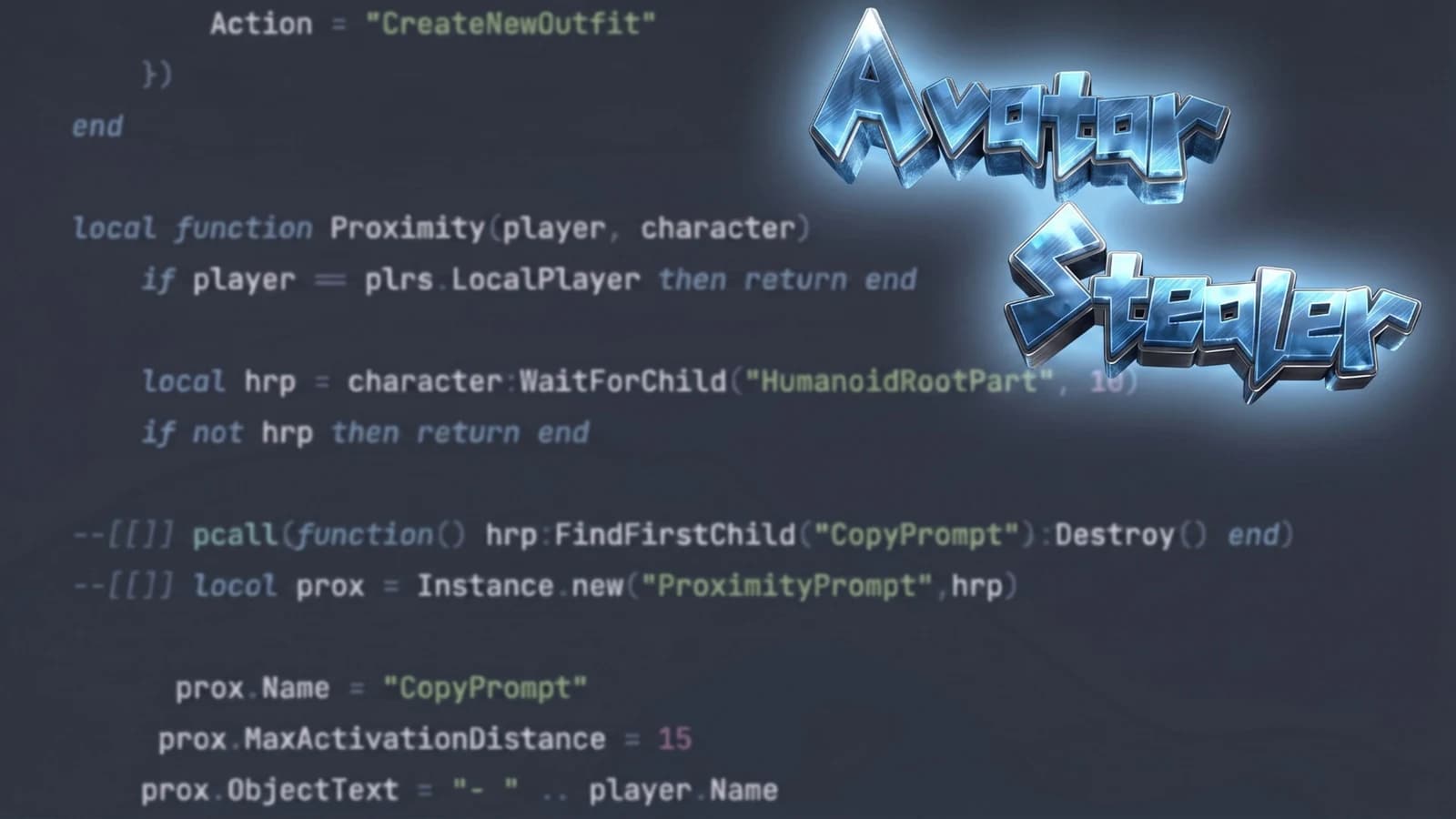 Open source avatar stealer