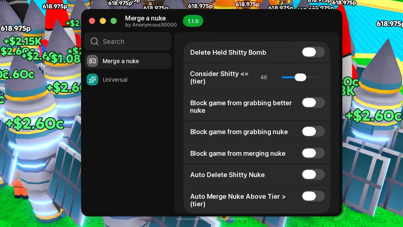 Auto Merge, Block Grabbing/Merge Nuke, Auto Delete Nuke